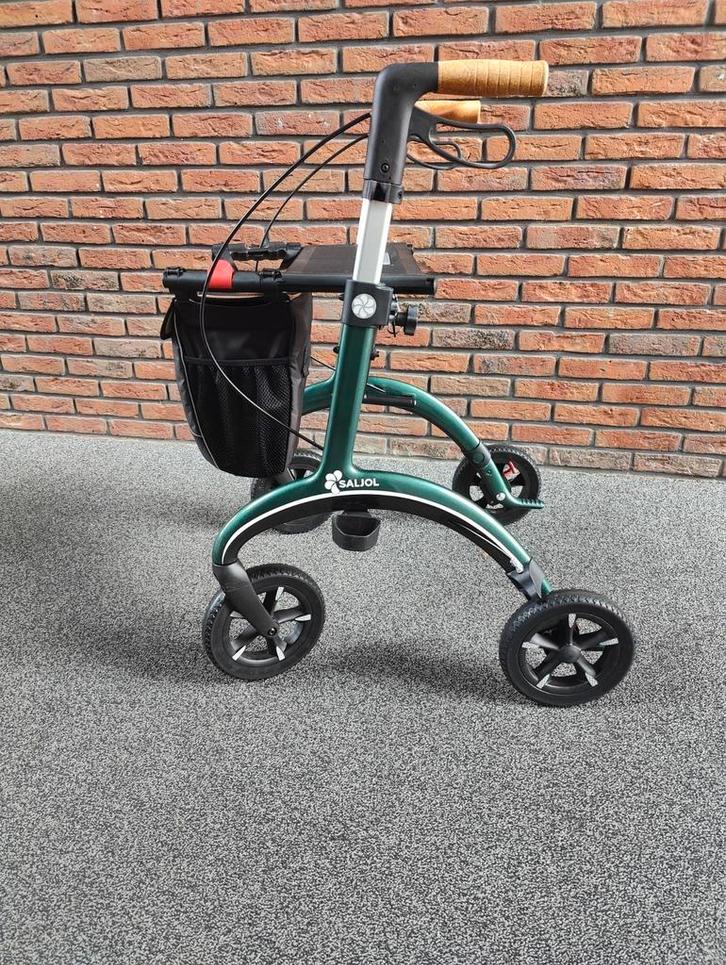 Saljol rollator van carbon, Diversen, Rollators, Zo goed als nieuw, Ophalen of Verzenden