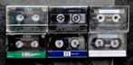 6 Cassettes Chroom 90 minuten, Ophalen of Verzenden, Gebruikt, 2 t/m 25 bandjes, Voorbespeeld