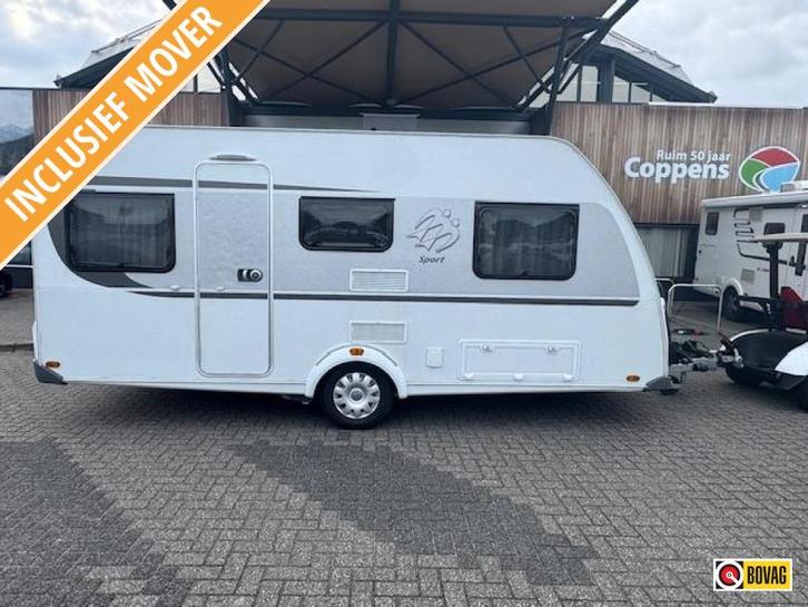 Knaus Sport 460 EU MOVER + UNICO VERONA !!!!, Caravans en Kamperen, Caravans, Bedrijf, tot en met 4, 1000 - 1250 kg, Standaardzit