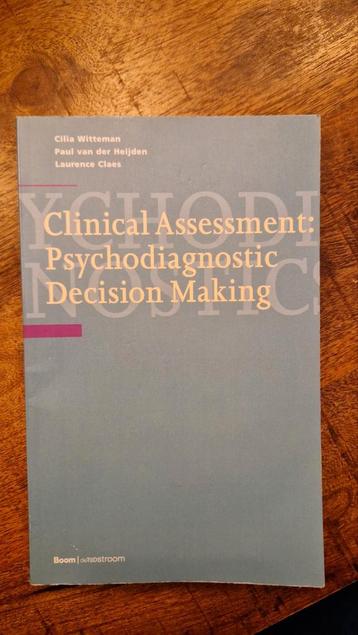 Clinical Assessment - Psychodiagnostiek beschikbaar voor biedingen
