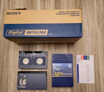 Nieuwe Sony Professionelere Broadcast Digital Betacam 6 min. beschikbaar voor biedingen