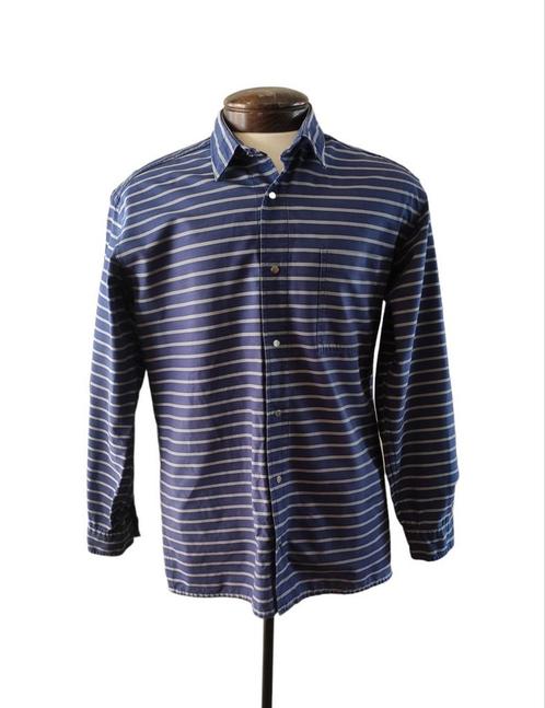 Vuokko Finland heren vintage overhemd, Kleding | Heren, Overhemden, Gedragen, Halswijdte 43/44 (XL), Blauw, Ophalen of Verzenden