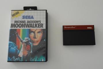 Michael Jackson's Moonwalker voor Sega Master System beschikbaar voor biedingen