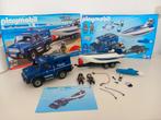Playmobil 5187 Politieboot met Jeep, Ophalen of Verzenden, Gebruikt, Complete set
