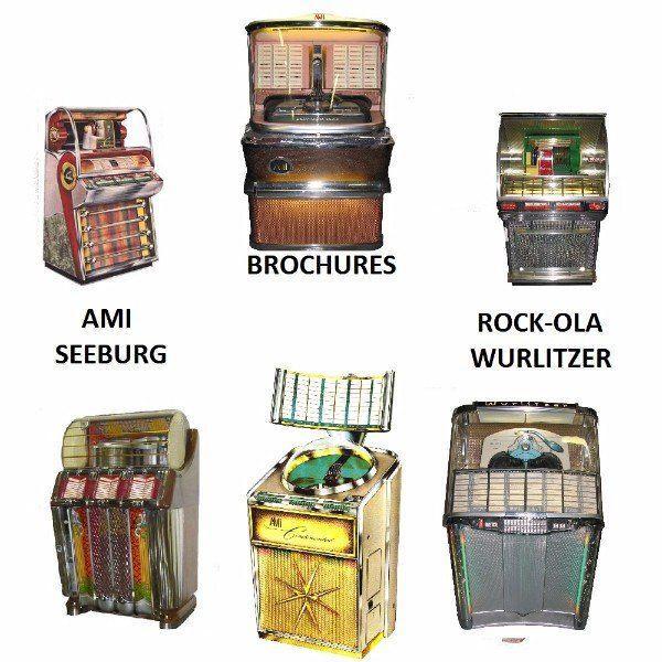 Unieke DVD of stick met vele brochures van jukeboxen., Verzamelen, Automaten | Jukeboxen, Overige merken, 1970 tot heden, Ophalen of Verzenden