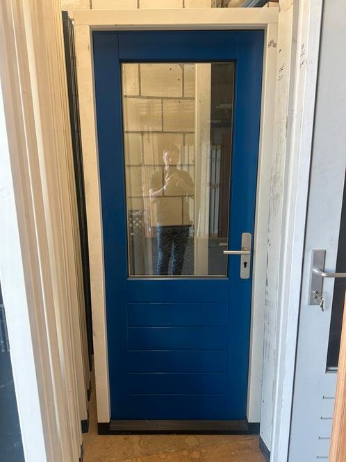 Alutherm buitendeuren met kozijnen, Doe-het-zelf en Verbouw, Deuren en Horren, Nieuw, Buitendeur, 200 tot 215 cm, 80 tot 100 cm