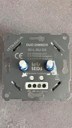 0,5 100watt led dimmer duo, Ophalen, Zo goed als nieuw