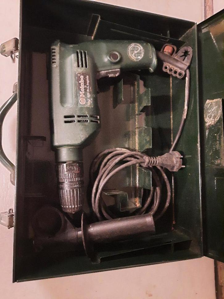 Metabo klopboormachine Sb E 600 R+L impuls, Doe-het-zelf en Verbouw, Gereedschap | Boormachines, Gebruikt, Boormachine, 400 tot 600 watt