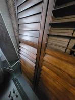 Schuifdeuren  louvre-deuren, Doe-het-zelf en Verbouw, Deuren en Horren, Ophalen, 120 cm of meer, Binnendeur, Zo goed als nieuw