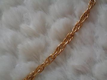 goudkl ketting 75 cm lang nr k 5101 beschikbaar voor biedingen