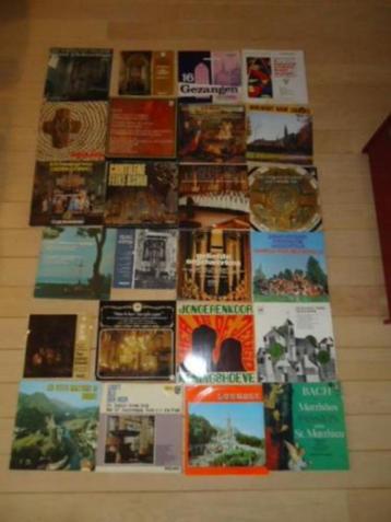 LP: Religieuze / orgel / klassieke muziek - ca. 20 stuks beschikbaar voor biedingen