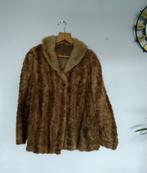 Een nog nette ouderwetse bontjas, Kleding | Dames, Jassen | Winter, Ophalen of Verzenden, Gedragen, Maat 38/40 (M), Bruin