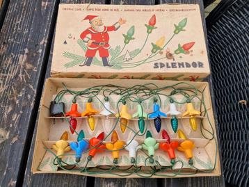 Splendor Kerstboomverlichting Jaren 60 Vintage beschikbaar voor biedingen