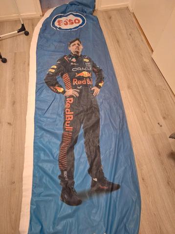 Max Verstappen vlag die je evt ook als spandoek kunt gebruik beschikbaar voor biedingen