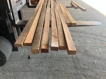 Hardhout/Sucupira amarela–balken-planken-regels-45x60mm beschikbaar voor biedingen