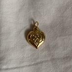 Hanger vintage hart 9 karaat goud, Verzenden, Zo goed als nieuw, Goud, Hart