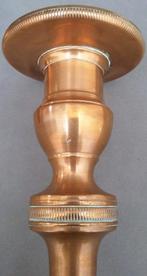 Om 1825 Set van twee bronzen Vlaamse Kandelaars Kandelaren, Antiek en Kunst, Antiek | Kandelaars, Ophalen of Verzenden, Koper of Brons