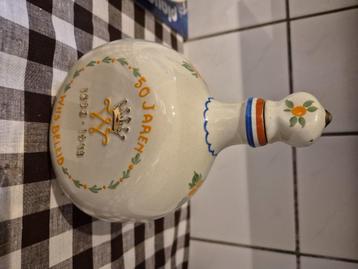 Wilhelmina vintage likeurfles jubileum beschikbaar voor biedingen