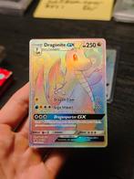 Dragonite GX Rainbow - Zeldzame Pokémonkaart, Hobby en Vrije tijd, Verzamelkaartspellen | Pokémon, Ophalen of Verzenden, Zo goed als nieuw