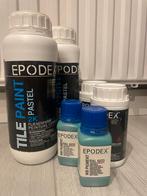 Epodex tegelverf 2K - Macaron Pastel, Overige kleuren, Nieuw, Ophalen of Verzenden, Verf
