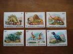Dier dinosaurus Malediven 1972, mi. 401-06 ongebruikt, Ophalen of Verzenden, Postfris, Dier of Natuur