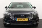 Ford FOCUS Wagon 168 PK Aut. MHEV TitaniumX Adapt.Cruise Cam, Auto's, Ford, Zwart, Origineel Nederlands, 19 km/l, Hybride Elektrisch/Benzine