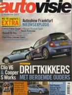 Autovisie 19 2003 : Renault Clio V6 - Mini Cooper S Works, Gelezen, Algemeen, Ophalen of Verzenden, Autovisie