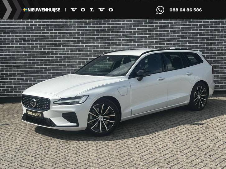 Volvo V60 2.0 T6 Plug-in hybrid AWD Plus Dark | Trekhaak | 3, Auto's, Volvo, Bedrijf, Te koop, V60, 360° camera, 4x4, ABS, Achteruitrijcamera