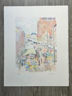 Zeefdruk Ellen van Stokkum, Antiek en Kunst, Kunst | Litho's en Zeefdrukken, Verzenden