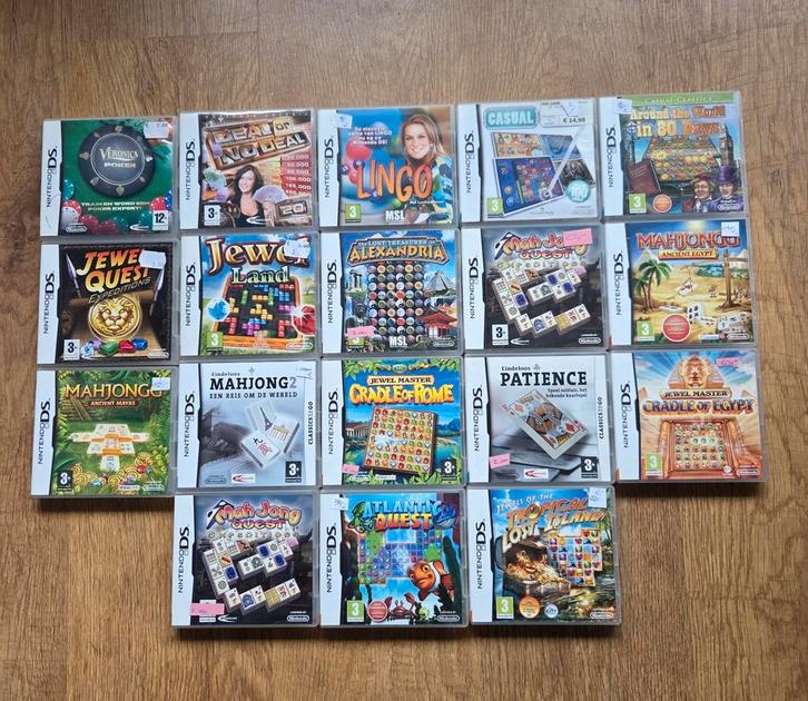 Klein partijtje spelletjes Nintendo Ds spellen, Spelcomputers en Games, Games | Nintendo DS, Zo goed als nieuw, Puzzel en Educatief