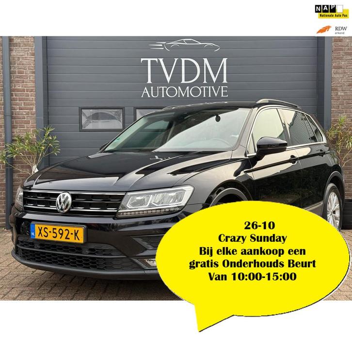 Volkswagen Tiguan 1.5 TSI | TREKHAAK|NAVI|AIRCO, Auto's, Volkswagen, Bedrijf, Te koop, Tiguan, ABS, Adaptive Cruise Control, Airbags