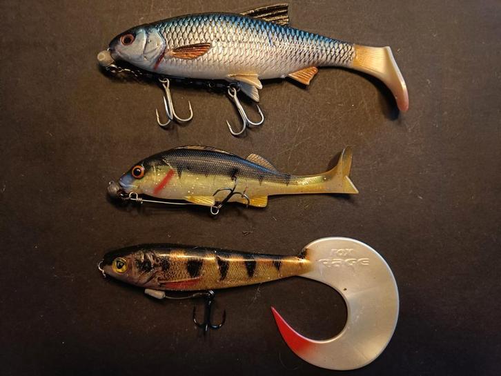 Kunstaas Savage Gear , Westin en Fox Rage , zie beschrijving, Watersport en Boten, Hengelsport | Roofvissen, Zo goed als nieuw