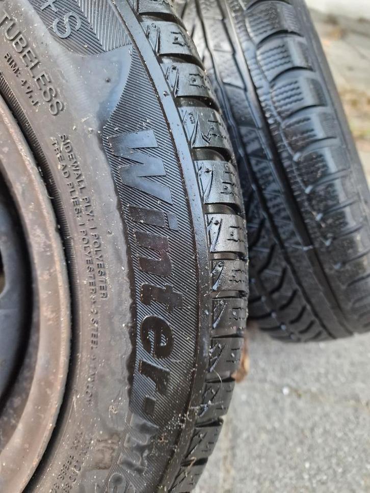 Set Winterbanden 155/70R13, Auto-onderdelen, Banden en Velgen, Banden en Velgen, Winterbanden, 13 inch, 155 mm, Personenwagen