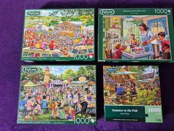 Falcon legpuzzels 1000 stukjes beschikbaar voor biedingen