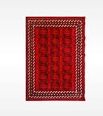 Vintage oosters kleed Bokhara Afghan nomad red 166x226cm, Gebruikt, 150 tot 200 cm, 200 cm of meer, Ophalen of Verzenden
