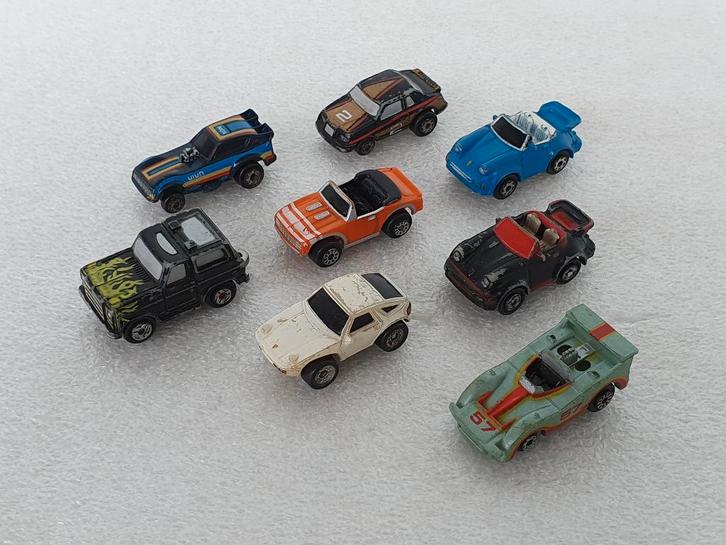 Lot van 8 Micro Machines voertuigen (Galoob), Kinderen en Baby's, Speelgoed | Speelgoedvoertuigen, Gebruikt, Ophalen of Verzenden