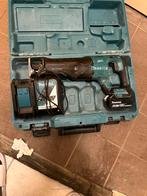 Makita Reciprozaag DJR187 met Accu & Lader, Doe-het-zelf en Verbouw, Gereedschap | Zaagmachines, Gebruikt, 70 mm of meer, 600 tot 1200 watt