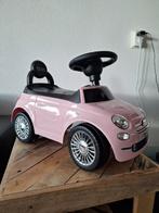 Loopauto Fiat 500 Roze Nieuwstaat, Kinderen en Baby's, Speelgoed | Buiten | Voertuigen en Loopfietsen, Ophalen, Zo goed als nieuw