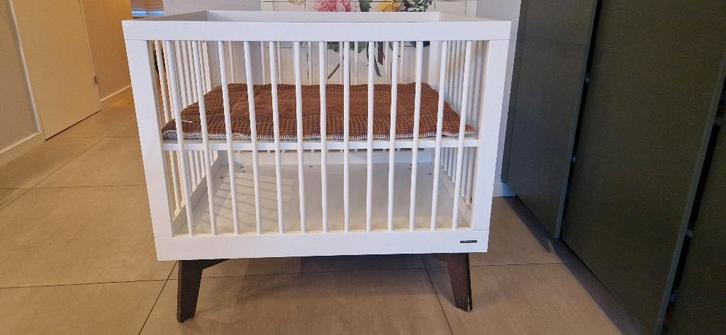 Kidsmill sixties box, Kinderen en Baby's, Boxen, Gebruikt, Rechthoekig, In hoogte verstelbaar, Boxkleed, Ophalen