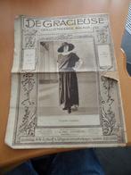 Modeblad uit 1923  De Gracieuse (Geïllustreerde Aglaja), Overige merken, Vrouw, Ophalen of Verzenden, Overige typen