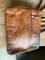 Lederen tas, Ophalen of Verzenden, Gebruikt, Bruin