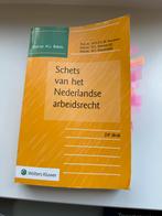 Schets van het Nederlandse arbeidsrecht, 24e druk, Ophalen of Verzenden, Gamma, Zo goed als nieuw, HBO