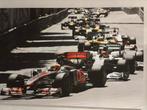 Formule 1 Canvas - Hamilton - 120x80cm, Antiek en Kunst, Ophalen of Verzenden