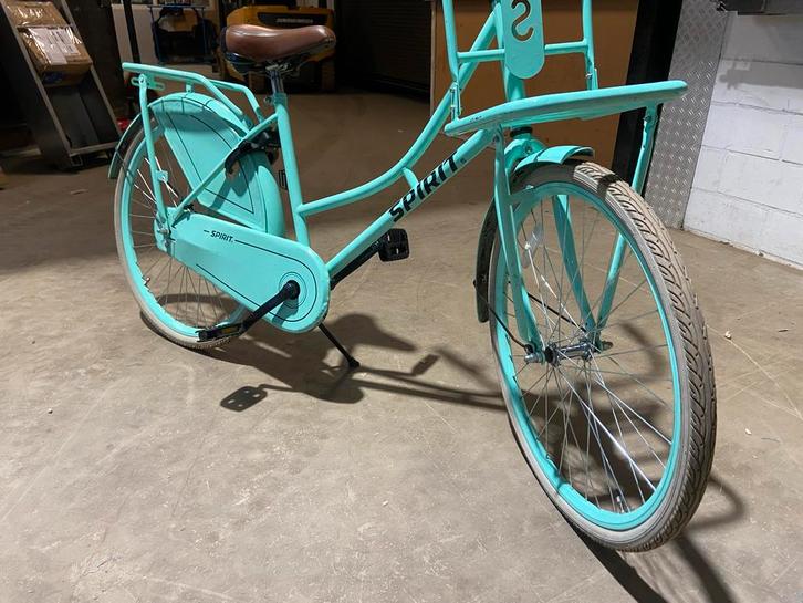 Spirit Transportfiets - Mintgroen 26 inch banden, Fietsen en Brommers, Fietsen | Dames | Damesfietsen, Zo goed als nieuw, Overige merken