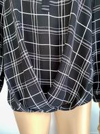 H461 Atmosphere maat 36=S blouse top tuniek zwart/wit, Kleding | Dames, Atmosphere, Zwart, Ophalen of Verzenden, Zo goed als nieuw