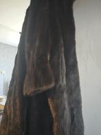 Zwarte bontjas van nerts, Ophalen of Verzenden, Dames