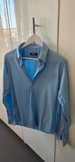 Overhemd maat L licht blauw, Kleding | Heren, Ophalen of Verzenden, Zo goed als nieuw, Blauw, Halswijdte 41/42 (L)