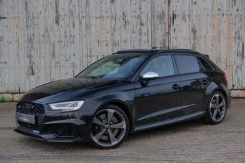 Audi RS3 2.5TFSI 400PK Sportback Panoramadak Zwart 2018 VOL!