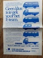 Mazda E -2000/2200 flyer 1984, Mazda, Ophalen of Verzenden, Zo goed als nieuw, Mazda