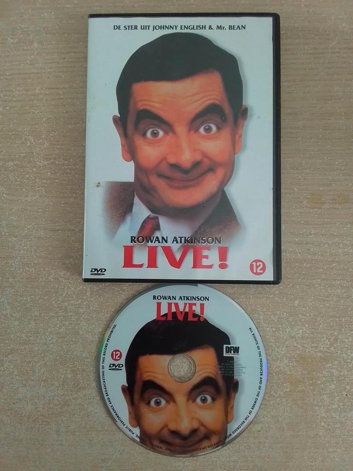 Cabaret Rowan Atkinson Live, Cd's en Dvd's, Dvd's | Cabaret en Sketches, Stand-up of Theatershow, Vanaf 12 jaar, Ophalen of Verzenden
